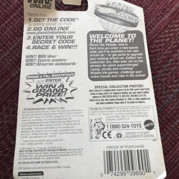 3- PACK HOTWHEELS. 2003 and 2002 COLLECTIONS - Picture 5 of 8